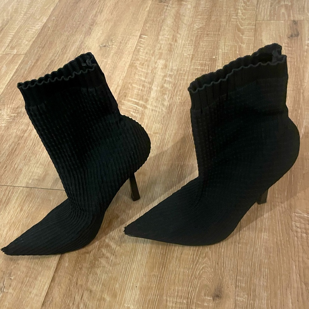Zara ankle sock boot